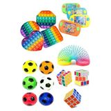 Hyd Stres Giderici Set 1 Popit 1 Zeka Küpü 1 Stres Yayı 1 Stres Topu 1 Suda Halka Geçirme Oyunu