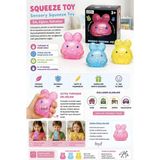 Hyd Tavşan Squeeze Oyuncak Yumuşak Sıkma Duyusal Odaklanma Oyuncağı El Egzersiz Sıkma Topu Sensory Squishy Toy