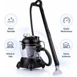 Hydra - 2400W Su Filtreli Guclu Motor - Profesyonel Hali Yikama Makinesi - Rain Plus - Gümüş