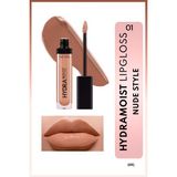 Hydramoist Lipgloss Nemlendirici Dudak Parlatıcısı - 01 Nude Style - Nude