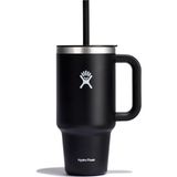 Hydro Flask All Around Seyahat Saplı Bardak 32OZ Siyah - Çok Renkli