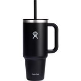 Hydro Flask All Around Travel Tumbler Pipetli Termos 1183 ml (40 Oz) - Siyah - 1,18 lt