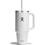 Hydro Flask All Around Travel Tumbler Pipetli Termos 1183 ml - Beyaz - Standart
