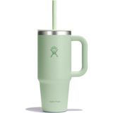 Hydro Flask All Around Travel Tumbler Pipetli Termos 710 ml - Aloe Yeşil - Standart