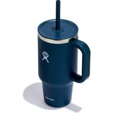 Hydro Flask All Around Travel Tumbler Pipetli Termos 946 ml (32 Oz) - Indigo Lacivert - 950 ml