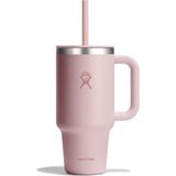Hydro Flask All Around Travel Tumbler Pipetli Termos 946 ml (32 Oz) - Trillium Pembe - 950 ml