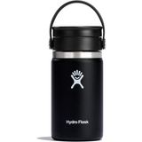 Hydro Flask Geniş Flex Sip Kapaklı Termos 355 ml - Siyah - Standart