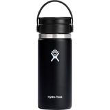 Hydro Flask Geniş Flex Sip Kapaklı Termos 473 ml (16 Oz) - Siyah
