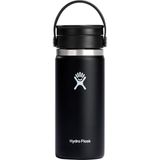 Hydro Flask Geniş Flex Sip Kapaklı Termos 473 ml - Siyah - Standart