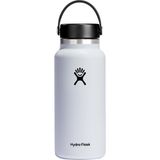 Hydro Flask Geniş Kapak Çelik Termos 946 ml - Beyaz - Standart