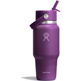 Hydro Flask Geniş Kapak Pipetli Seyahat Tipi Termos 710 ml (24 Oz) - Beachplum Mor