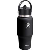Hydro Flask Geniş Kapak Pipetli Seyahat Tipi Termos 710 ml (24 Oz) - Siyah