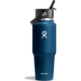 Hydro Flask Geniş Kapak Pipetli Seyahat Tipi Termos 946 ml (32 Oz) - Indigo Lacivert - 950 ml