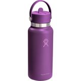Hydro Flask Geniş Kapak Pipetli Termos 946 ml (32 Oz) - Beachplum Mor - 950 ml