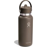 Hydro Flask Geniş Kapak Pipetli Termos 946 ml (32 Oz) - Sandpiper Kahverengi - 950 ml