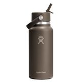 Hydro Flask Geniş Kapak Pipetli Termos 946 ml (32 Oz) - Sandpiper Kahverengi