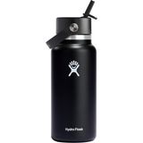 Hydro Flask Geniş Kapak Pipetli Termos 946 ml (32 Oz) - Siyah - 950 ml