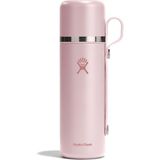 Hydro Flask Hot Flex & Cup Bardaklı Termos 828 ml (28 Oz) - Trillium Pembe - Açık Pembe