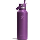 Hydro Flask Standard Kapak Pipetli Termos 621 ml (21 Oz) - Beachplum Mor - 620 ml