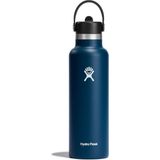 Hydro Flask Standard Kapak Pipetli Termos 621 ml (21 Oz) - Indigo Lacivert - 620 ml