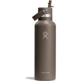 Hydro Flask Standard Kapak Pipetli Termos 621 ml (21 Oz) - Sandpiper Kahverengi - 620 ml
