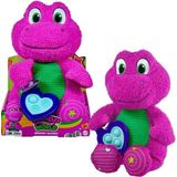 Hyg89 Fisher-Price Kalp Yapan Barney Pelüş Oyuncağı