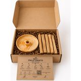 HYGE Palo Santo Mini Tütsü Seti, Seramik Tütsülük ve 5 Adet Doğal Palo Santo, Hediyeli - 1