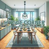 Hygge Corner-Bold & Easy Coloring Book: Designs for Relaxation with Cozy Little Corners