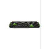Hyk-46 Gamy Siyah Usb Yeşil Tuşlu Q Gaming Kablolu Oyuncu Klavyesi