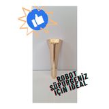 HYK GROUP 4 ADET GOLD MOBİLYA KOLTUK TV ÜNİTESİ PUF AYAĞI ROBOT SÜPÜRGE YÜKSELTME AYAK PLASTİK AYK3