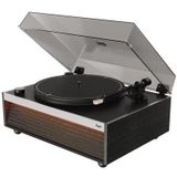 Hym Originals Lumi Dahili Bluetooth Hoparlörlü Işıklı Retro Pikap Plakçalar Aux, RCA Çıkışlı All-in-