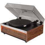 Hym Originals Lumi Dahili Bluetooth Hoparlörlü Işıklı Retro Pikap Plakçalar Aux Rca Çıkışlı All-in-o