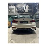 HYM TUNİNG Bmw Universal Dtm Vorstainer Spoyler, Piano Black Abs Plastik 3 Parça Ithal Ürün Abart Kanat Spoıler