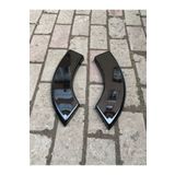 HYM TUNİNG Seat Leon Aero Uyumlu Tampon Flap Seti Iki Parça Sağ Sol Parlak Siyah