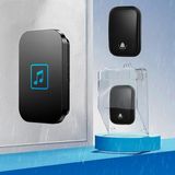 HyMark Kablosuz Led Kapı Zili 1 Buton 1 Zil 1 Koruyucu Kapak Pil Gerektirmeyen 150 Metre Çekim 60 Zil Tonu