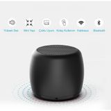 HyMark Mini Bluetooth Hoparlör Ses Bombası siyah