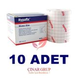 Hypafix Hipoalerjenik Şerit Flaster Sargı Tutucu Bant 10 CM x 10 M 10 Adet