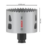 Hype Store 1 x Pro Multi Material Power Change Plus Hole Testere (Softwood, Drywall, Ø 68 Mm, Professional Accessory Rotary Drill/drivers)
