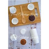 Hype Store 50'li Mini Boy Beyaz Muffin Cupcake Kalıbı 45X35 mm Kek Kalıbı, Safari Konsept, Airfryer Uyumlu - Standart