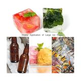 Hype Store Aputue Ice Trays, Kapaklı Yeniden Kullanılabilir Silikon Ice Tepsisi, 6 Büyük Kare Ice Tepsisi, Viski, Dondurucu Için Buz Tepsileri, Karışık Içecekler Için Kolay Açılan Ice Kalıbı - Option-1 - 001-Renkli