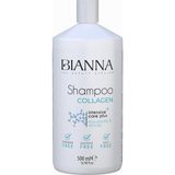 Hype Store Bianna Kolajen Tuzsuz Sülfatsız ve Parabensiz Canlandırıcı ve Koruyucu Saç Bakım Şampuanı - 500 ml - Standart