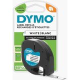 Hype Store Dymo Letratag Plastik Şerit (12 mm x 4 Mt), Beyaz (59422)