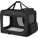 Hype Store Feandrea Köpek Kutusu, Köpek Çantası, Katlanabilir, 81 x 58 x 58 Cm, Siyah