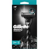 Hype Store Gillette Mach3 Charcoal Yedekli Tıraş Makinesi - Standart