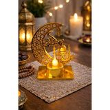Hype Store Gold Şamdan Pilli LED Işık, Askılı Fener Süsü Sarı Işıklar Peri Işıkları Aydınlatmalı Şerit LED Ramazan Süsü LED Işık - 1 m - 00 Beyaz