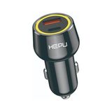 Hype Store HP-783 Araç Içi Şarj Cihazı 120W 3.1A Pd 30 Watt Hızlı Şarj Aleti Metal Çakmak Şarj Qualcomm Charge 3.0 2-Port Işıklı - 00-Siyah - Beyaz