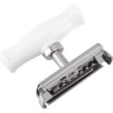 Hype Store Konserve Açacağı – Pratik Paslanmaz Çelik Ayarlanabilir Manuel Açacak, Kutu, Şişe ve Kavanoz Kapak Açacağı Mutfak Aleti - 1BW-Beyaz