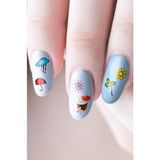 Hype Store Mevsimler Tırnak Dövmesi, Tırnak Tattoo, Nail Art, Tırnak Sticker