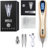 Hype Store Mole Plexr Pen Gold-Plazma Kalem Seti, Kablosuz Şarj, 10 Iğne, 3 Kartuş - Standart