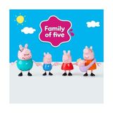 Hype Store Peppa'nın 5 Kişilik Ailesi ve Bebek Evie | El Ele Tutuşabilen Hareketli Figürler | 3 Yaş ve Üzeri Kız ve Erkek Çocuklar Için Okul Öncesi Oyuncak - Option-1